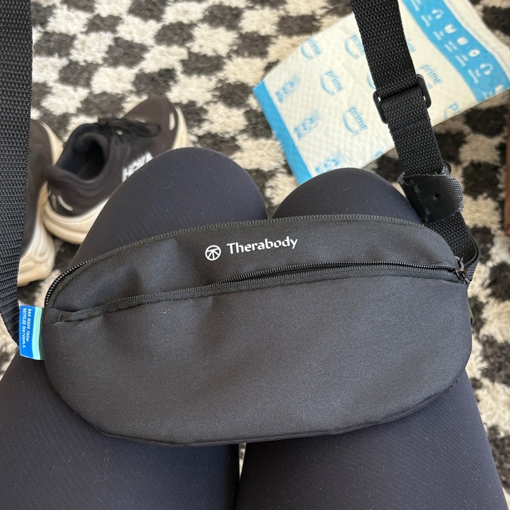 Therabody Charcoal Crossbody Bag